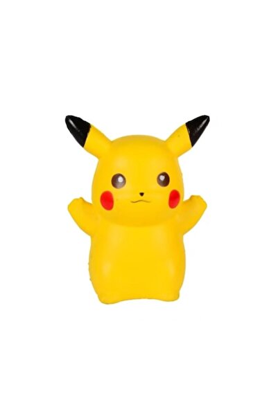 OEM Jucărie pufoasă, Pikachu în stil Pokemon, galbenă, 13 cm