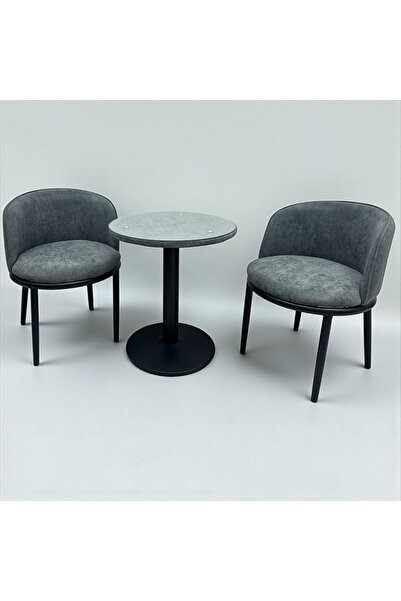 DEC5 A set of two chairs and a table with a luxurious and distinctive design.