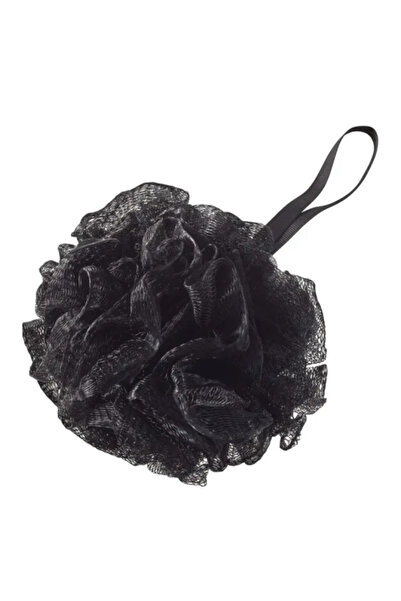 Professional قفاز حمام لوفة مع إصبع أسود مقاس كبير