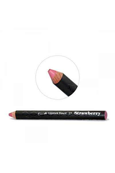 STRAWBERRY Stroberry Wooden Lipstick Pencil No.17