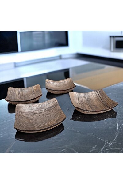 BARITCIOGLU Wooden Cookie Holder 4 Pieces