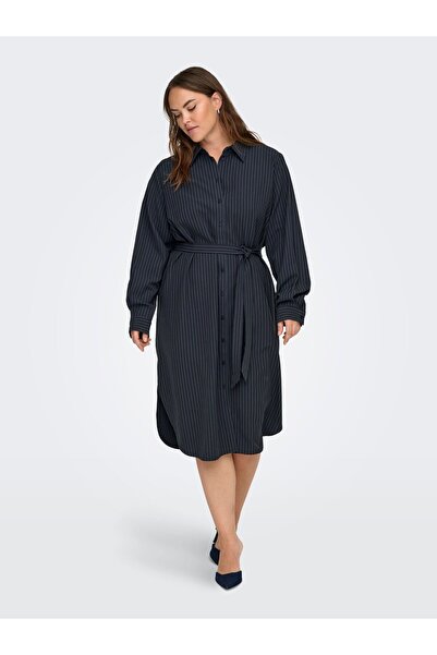 Only Carmakoma Hemdblusenkleid CARKIMMI Midikleid