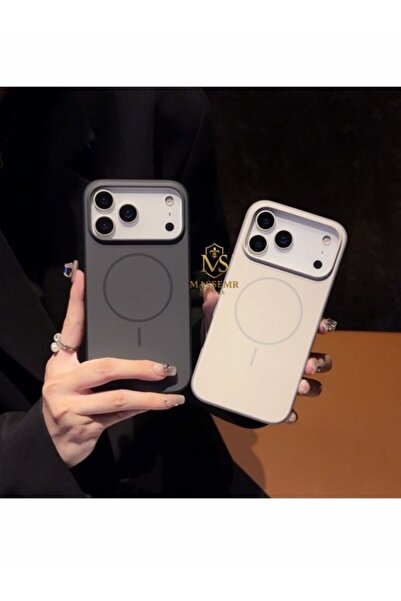 Massemr Apple iPhone 16 Pro Max Magsafe Compatible Transparent Shock Absorbing Premium Protective Phone Cover