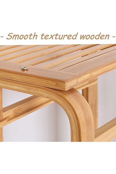 Ch Wooden shelf with 3 storage units – stylish organization for your bathroom and everyday space