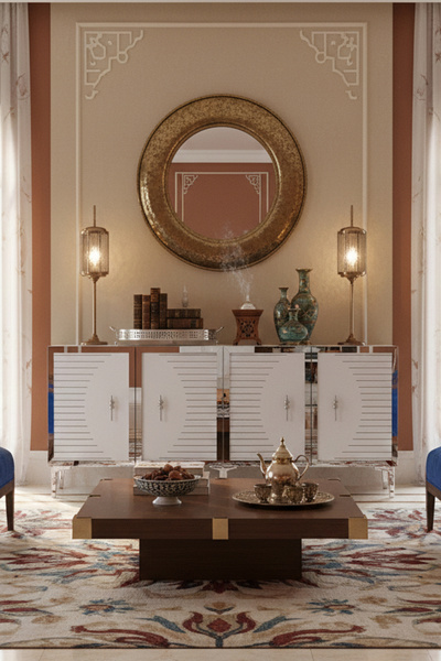 CENEYRA KA1801BS TUNA18 KONSOL, KAHVE KÖŞESİ ve TV SEHPASI BEYAZ-SILVER 180cm