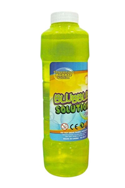 Toybox Non toxic 500 ml Bubbles Liquid Refill Solution Bubble Water For All Toys