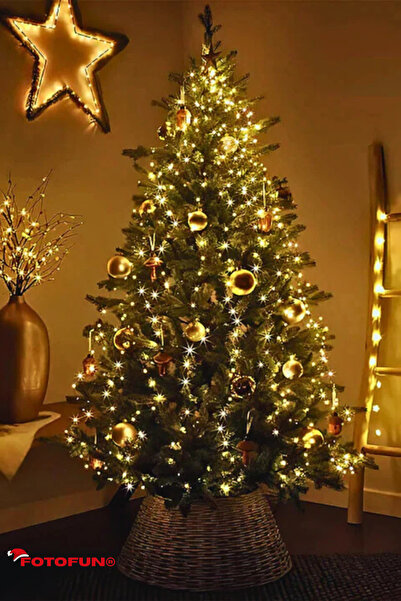 Generic Light garland, 480 LEDs, 8 lighting modes, IP64, 6 W, 51 m, Warm white