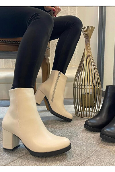 apelles Παπούτσια Mulenka Μπεζ Κοντές Μπότες 6 εκ