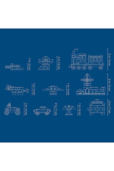 LEGO Classic Medium Brick Box 484 Pcs Building Set Storage Container Wheels Windows Baseplate