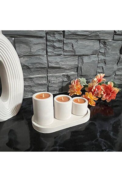 4-PIECE CANDLE HOLDER ACCESSORY Tealight Candle Holder Set – Modern Decorative Endless Use