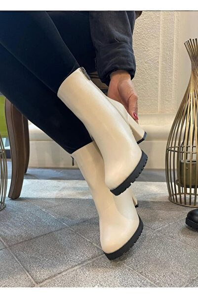 apelles Παπούτσια Mulenka Μπεζ Κοντές Μπότες 6 εκ