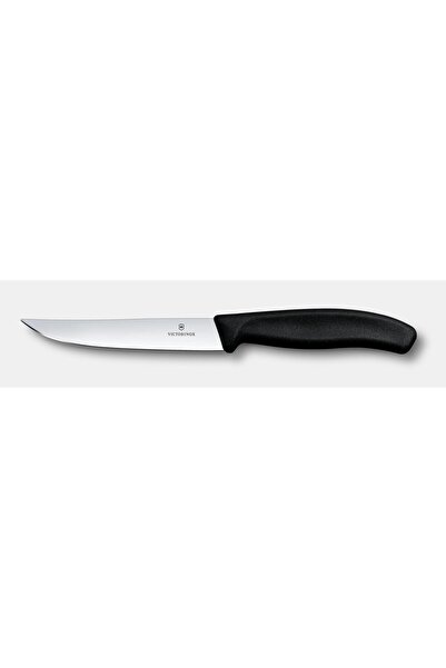 Victorinox Gourmet Steak Knife 6.7903, Straight Blade 12 cm, Black