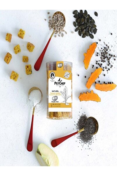 Petchef Turmeric Golden Coconut Biscotti