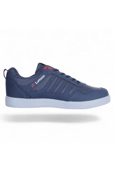 LUTTOON Lutton Prt-4189 Skin Laci-Krmz Men's Sneaker Shoes
