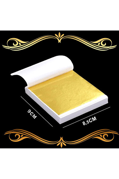 Lustlove Altın Varak Folyo Kağıt 9cmx8,5cm 25ADET Özel Ambalajında