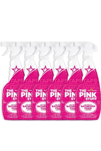 THE PINK STUFF Foaming Bathroom Cleaner - 6 Pack