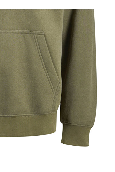 Jack & Jones JACK &JONES Point Badge Hood Bf sweatshirt - 12285665-Grape Leaf JJ