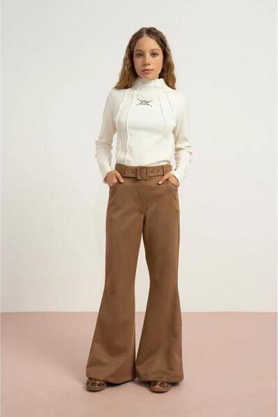 LOCO LOCO 7842 Girl's Suede Pants