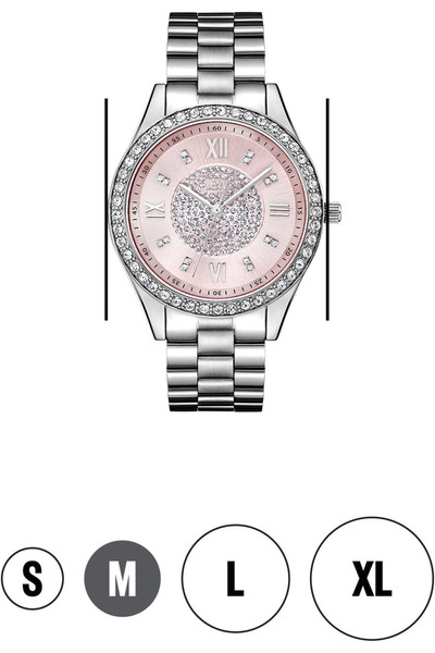 JBW Women Mondrian 16 Diamonds Analog Quartz Watch J6303F