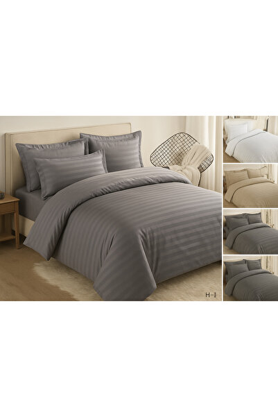 Casa New Fashion 4-piece bed linen, White Damask