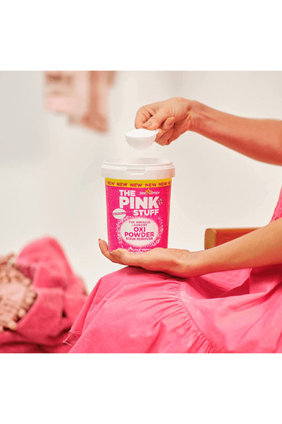 THE PINK STUFF Oxi Stain Remover Powder for Colored Clothes (6-pack)