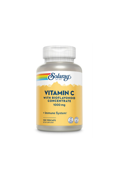 Secom Vitamina C 1000 mg, 100 capsule, Solaray