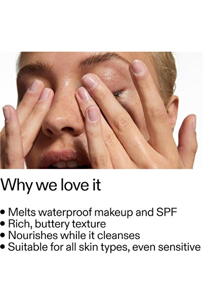 THE INKEY LIST Oat Cleansing Balm Mini, Rich Balm Removes Makeup & Impurities, Soothes Redness, Trav