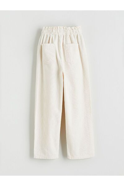 LC Waikiki LCW Kids Elastic Waist Girl's Velvet Trousers