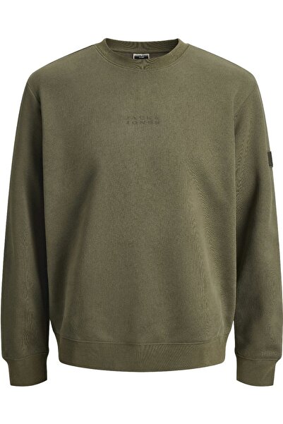 Jack & Jones JACK &JONES Point Sweat Crew Bf sweatshirt - 12285667-Grape Leaf JJ