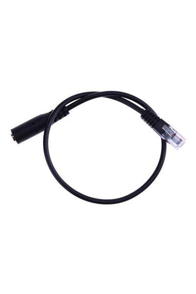 Generic كابل محول مقبس صوت 3.5 ملم أنثى إلى ذكر RJ9