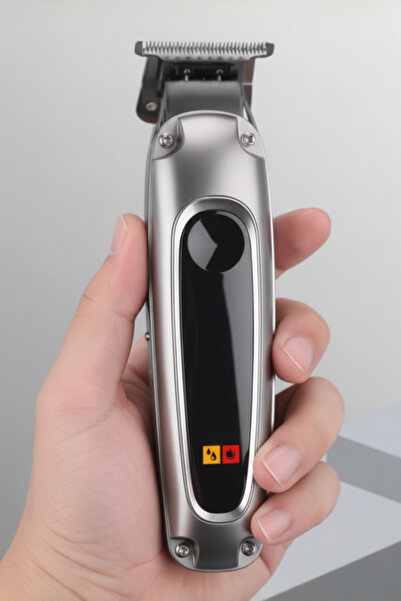 Muchmy Digital Display Rechargeable Electric Hair Trimmer Clipper Beard Shavi...