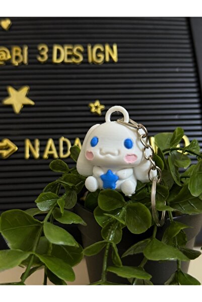 NadarStudio Ornament drăguț pentru geantă cu breloc Cinnamoroll