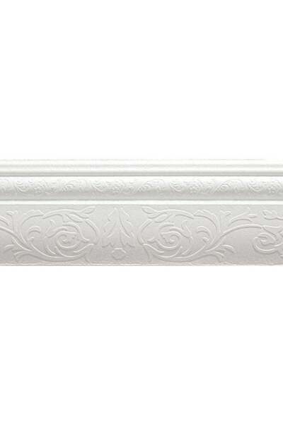 Generic Self-Adhesive 3D Skirting Sticker Foot Line Frame White