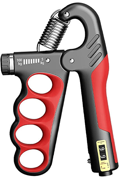 kırmed Sayaçlı El Bilek Yayı Profesyonel El Yayı Ayarlanabilir 100kg El yayı