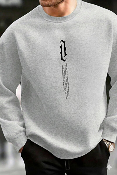 one button Hanorac unisex vertical cu imprimeu cu gâtul în formă de O, obișnu...