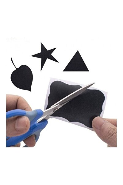 Generic 300 Chalkboard Labels and White Erasable Marker - Black