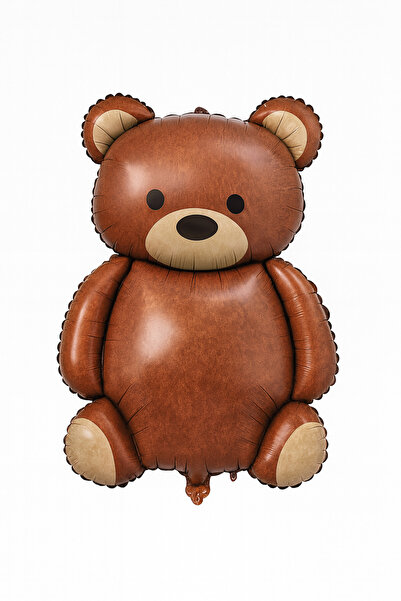 Behind party store بالون ريترو على شكل دب كبير 90×65 سم – بالون حفلات ضخم – ي...