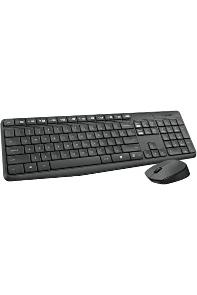 logitech MK235 Wireless Keyboard and Mouse Combo (English, Black)