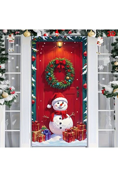 PROMISEBACKDROP2 190X75Cm Elastic Door Decoration, Fabric Door Dressing, Chri...