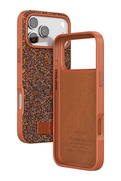 m.tk moveteck iPhone 17 Pro Case Launch Brihgt Glittery Stone Cover Luxury Phone Case