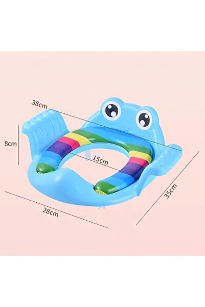 Generic Children's Foldable Toilet Training Seat with Non-slip Handle, Remova...
