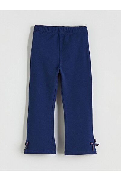 LC Waikiki Lcw Baby Flared Girls' Leggings Pants with Bow
