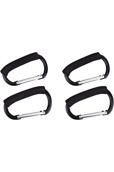 JOYZZZ Stroller Hooks 4 pcs – Bag Clips Organizer for Hanging Diaper Bags Wal...