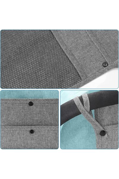 KASTWAVE Universal Baby Stroller Mesh Organizer (Gray)