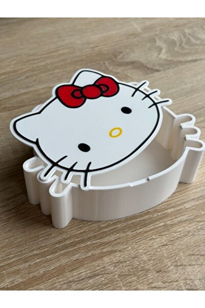 3D Dükkanı Hello Kitty - Eşya Malzeme Takı Kutusu
