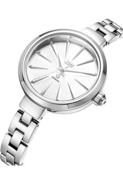 JBW Emerald Women's 1 Diamond Dial Stainless Steel Band Watch - J6326B