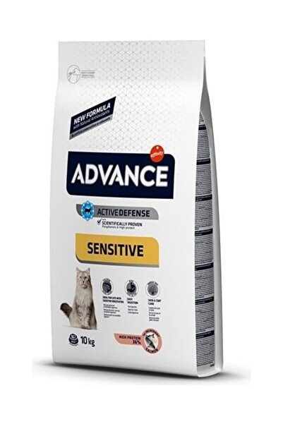 Advance Sensitive Somonlu Hassas Yetişkin Kedi Maması 10 kg
