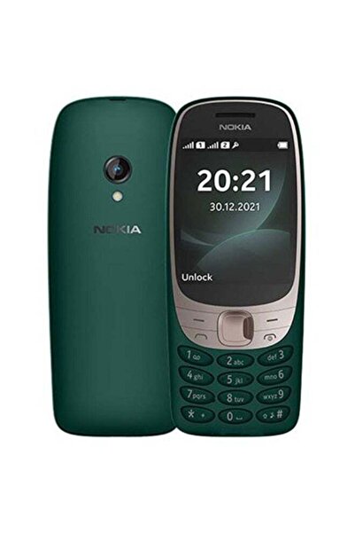 Generic 6310 Feature Phone Dual SIM Dark Green 8MB RAM 16MB 32GB Expandable 4G