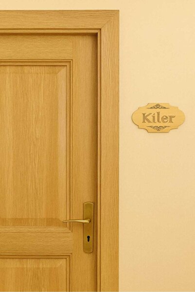 hebmeyy Wooden Decorative Pantry with Inscriptions, Door Handle, Ornament, Accessory, Gift Ornament