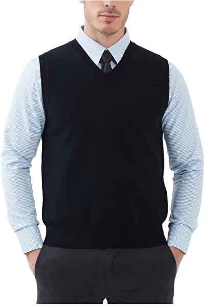 youknitwear you Shaun 100% Cotton V Neck Men's Knitwear Sweater